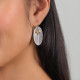 french hook earrings "Swan" - Ori Tao
