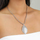 collier pendentif losange carapace "Tortuga" - Ori Tao