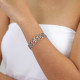 cuff silver bracelet "Toscane" - Ori Tao