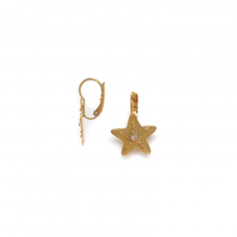 boucles d'oreilles dormeuses étoiles petit modèle "Estrella"
