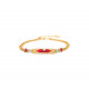 bracelet ajustable 4 rangs "Selena" - Franck Herval