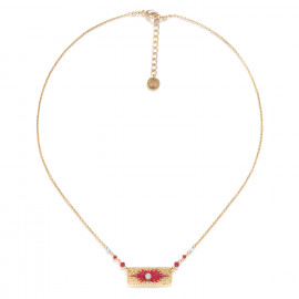 rectangular pendant necklace "Selena" - Franck Herval