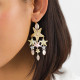 boucles d'oreilles dormeuses grand modèle "Estrella" - Franck Herval