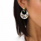 U" shape post earrings "Frida - Franck Herval