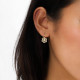 boucles d'oreilles petites dormeuses fleurs "Selena" - Franck Herval