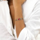 bracelet ajustable 4 rangs "Selena" - Franck Herval