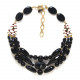 plastron necklace "Bagheera" - Nature Bijoux