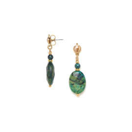lazurite earrings "Linapacan" - Nature Bijoux