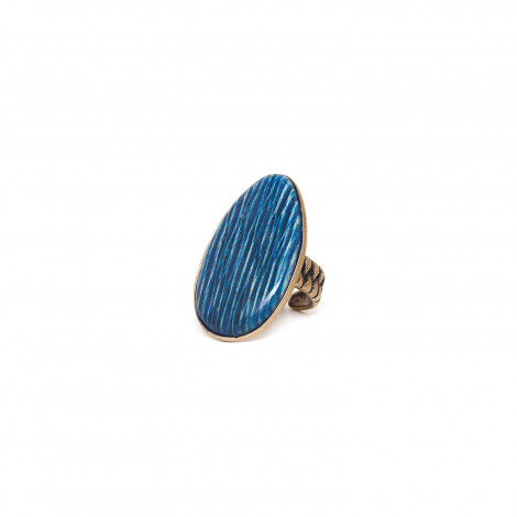 adjustable blue ring "Linapacan"
