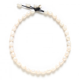 simple pearl necklace "Moonlight" - Nature Bijoux
