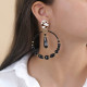 gypsy post earrings "Bagheera" - Nature Bijoux
