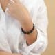 adjustable graduated bracelet "Bagheera" - Nature Bijoux