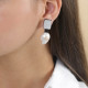 baroque pearl earrings "Moonlight" - Nature Bijoux