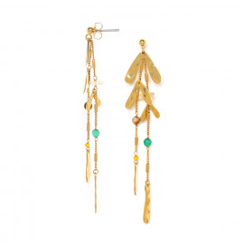 long post dangle earrings "Mathilde" - Franck Herval