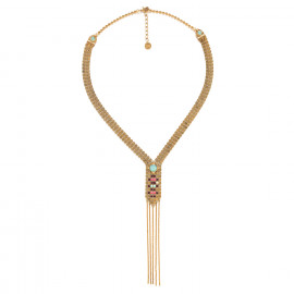 collier pendentif 5 chaines "Noemie" - Franck Herval