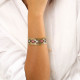 bracelet ajustable modèle large "Noemie" - Franck Herval