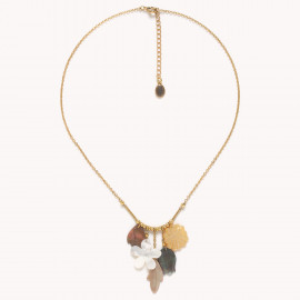small plastron necklace "Mon jardin" - Nature Bijoux