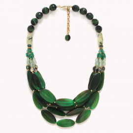 plastron necklace "Salonga" - Nature Bijoux