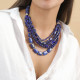 Lapis plastron necklace "Indigo" - Nature Bijoux