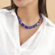 short Lapis necklace "Indigo" - Nature Bijoux