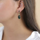 boucles d'oreilles poussoir petit top en abalone "Salonga" - Nature Bijoux