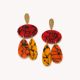 small gyspsy post earrings "Stromboli" - Nature Bijoux