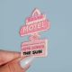 Patch thermocollant Miami Motel - Malicieuse
