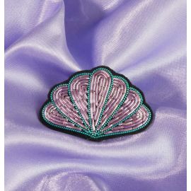 seashell ocean collection- brooch - Malicieuse