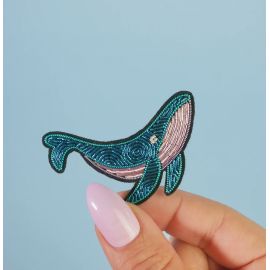 Whale ocean collection- brooch - Malicieuse