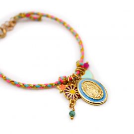 Grigri cord bracelet - CARLA - L'atelier des Dames