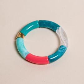 TURQUESA 2 elastic bracelet - Parabaya