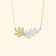 Gold and silver LUCIA necklace - RAS