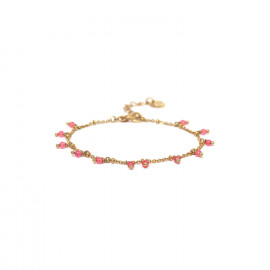Multi-dangle agate bead bracelet "Lena" - Franck Herval
