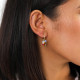 Mini creoles earrings "Cali" - Franck Herval