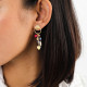 Multi-dangle post earrings "Cali" - Franck Herval