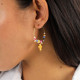 Medium creoles earrings "Cali" - Franck Herval
