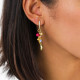 Crystallized post earrings "Cali" - Franck Herval