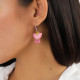 Crystallized hook earrings "Lena" - Franck Herval
