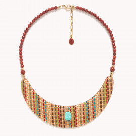 Plastron necklace "Dakota" - Nature Bijoux
