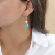 Small post earrings "Honolulu" - Nature Bijoux
