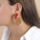 Creole earrings "Dakota" - Nature Bijoux