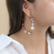 XL creoles earrings "Monte Rosso" - Nature Bijoux