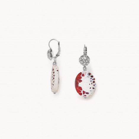 French hook earrings "Terra Cotta"