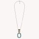 Long necklace with pendant "Solenzara" - Nature Bijoux