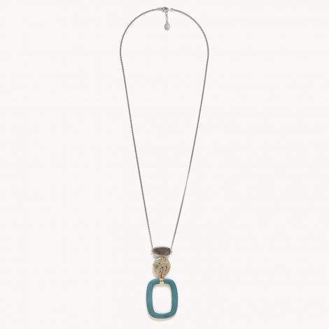 Long necklace with pendant "Solenzara"