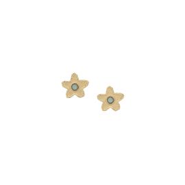MAKO blue star stud earrings - Olivolga Bijoux