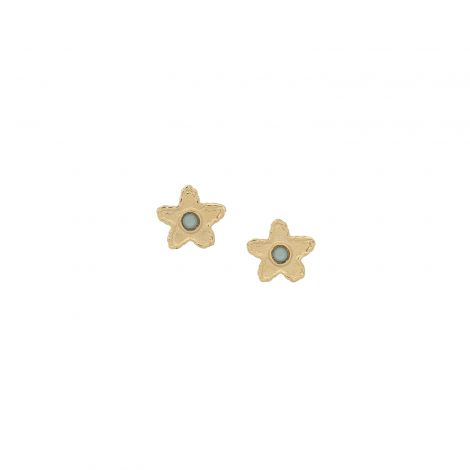 MAKO blue star stud earrings