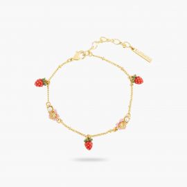 Bracelet fleur et fraise LE BOIS GOURMAND - Les Néréides