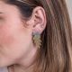 LUCIA silver + gold PM earrings - RAS