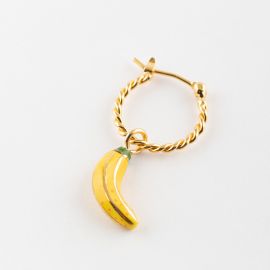 banana single earring - sold single - Nach